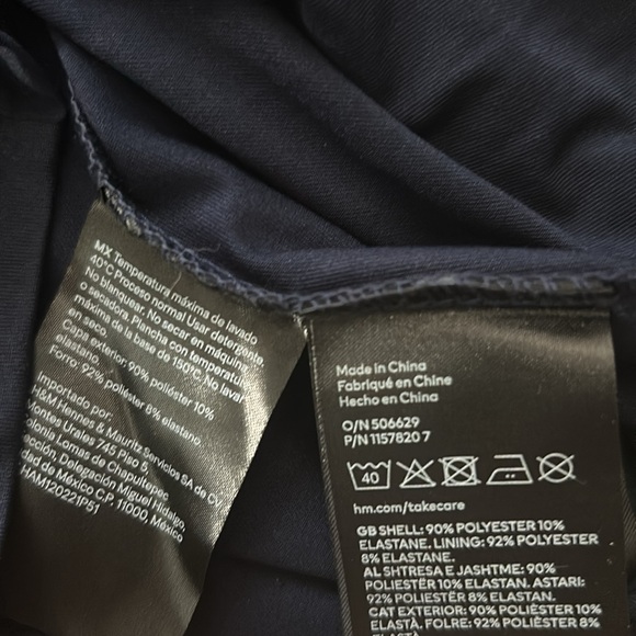 Cute dark blue Top H&M - Picture 4 of 4